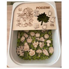 PODZIMNÍ VÍLA: deska do boxu+podzimní výřezy